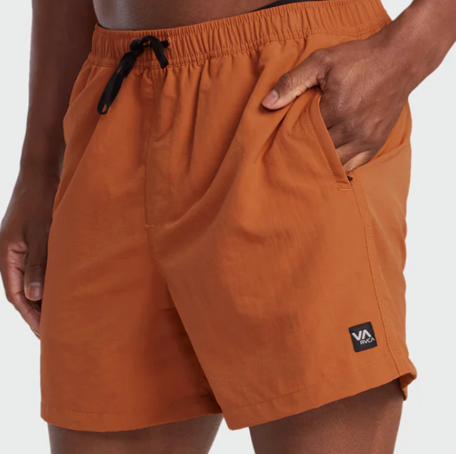 RVCA Outsider Basecamp Short 16"- Terracotta