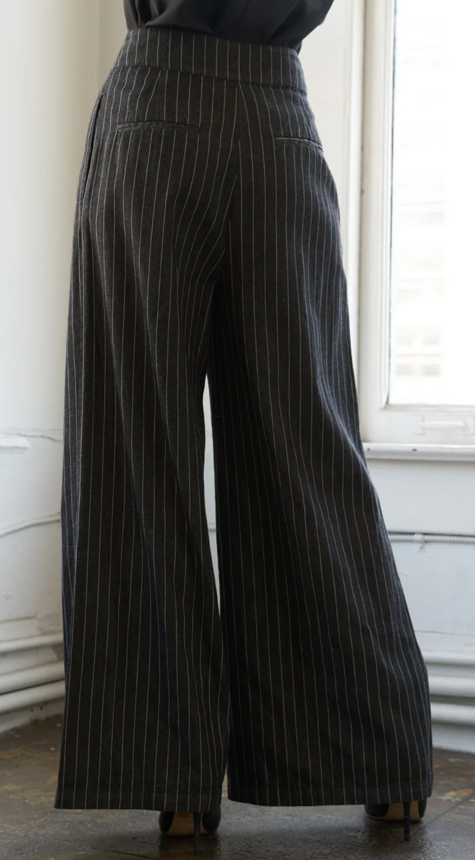 Flying Tomatio Striped Woven Pant