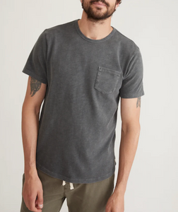 Marine Layer Vintage Slub Pocket Tee - Forged Iron