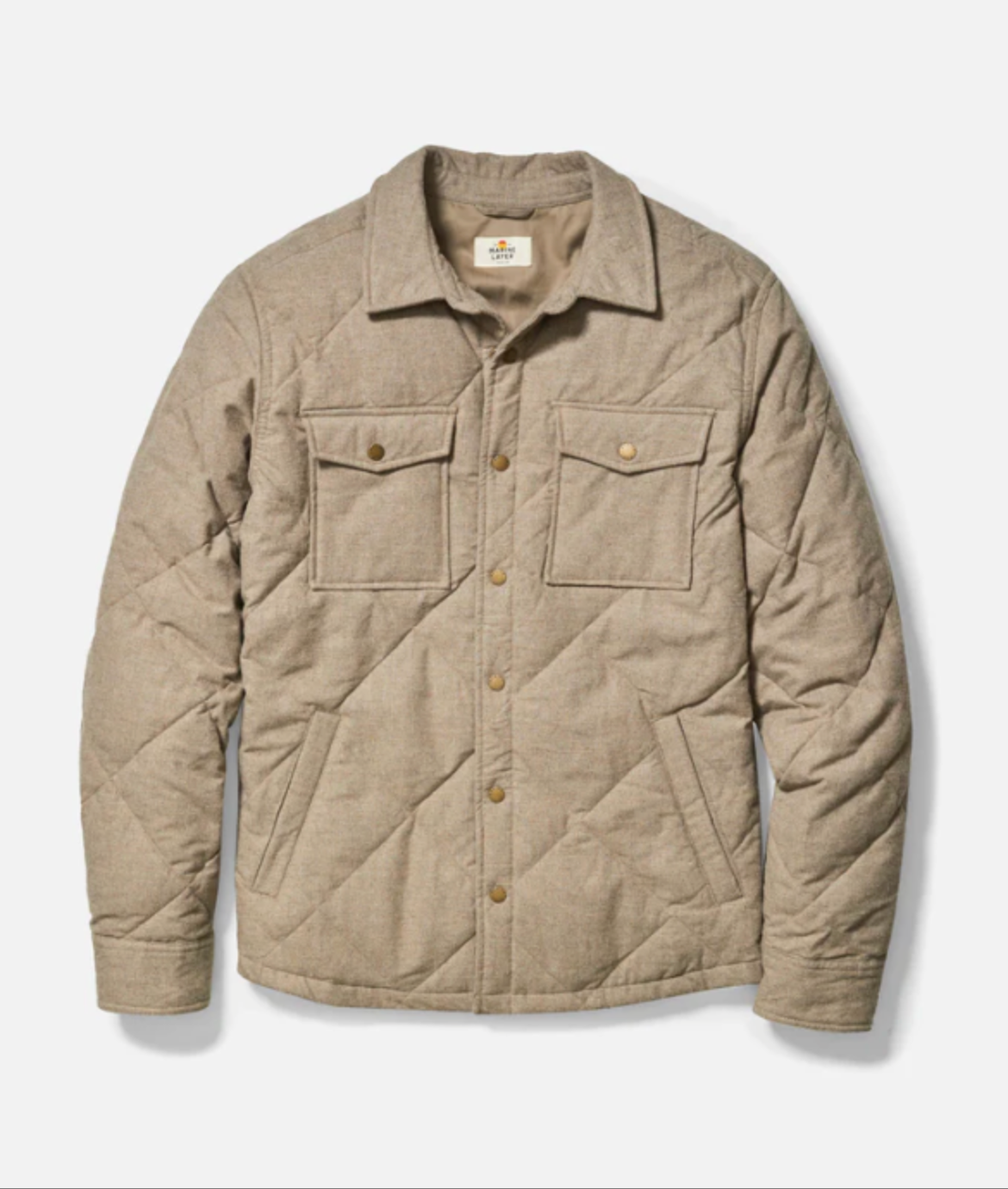 Marine Layer Olin Quilted Overshirt