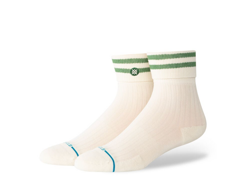 STANCE Roll Cuff Quarter Green