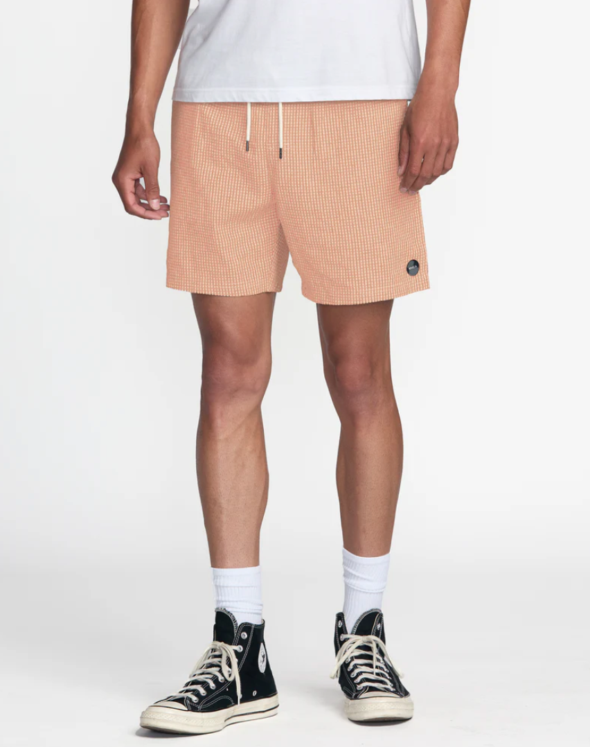 RVCA Exotica Seersucker Elastic 17" Shorts