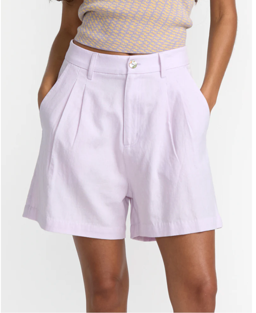 RVCA Del Mar Short in Cloud Purple