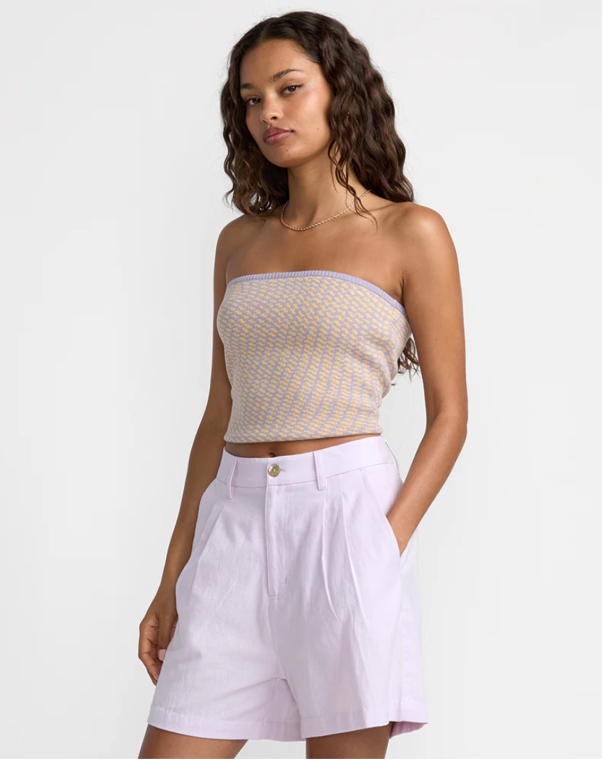 RVCA Del Mar Short in Cloud Purple