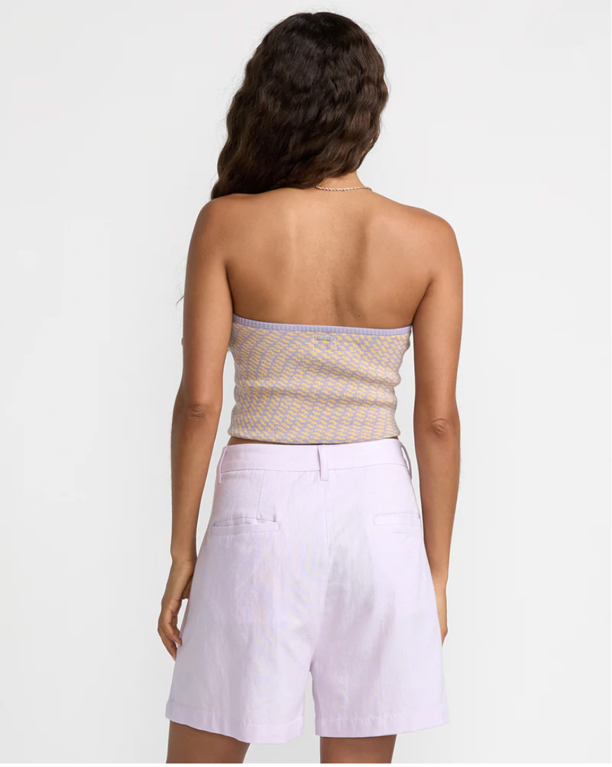 RVCA Del Mar Short in Cloud Purple