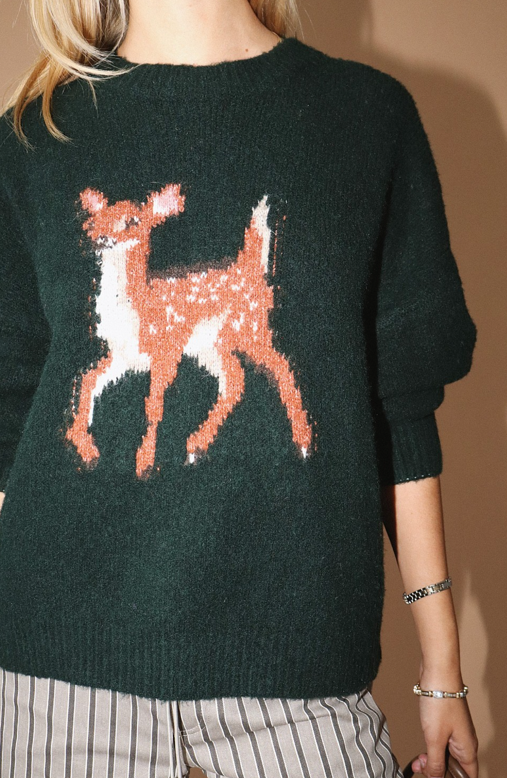 Bailey Rose Deer Sweater