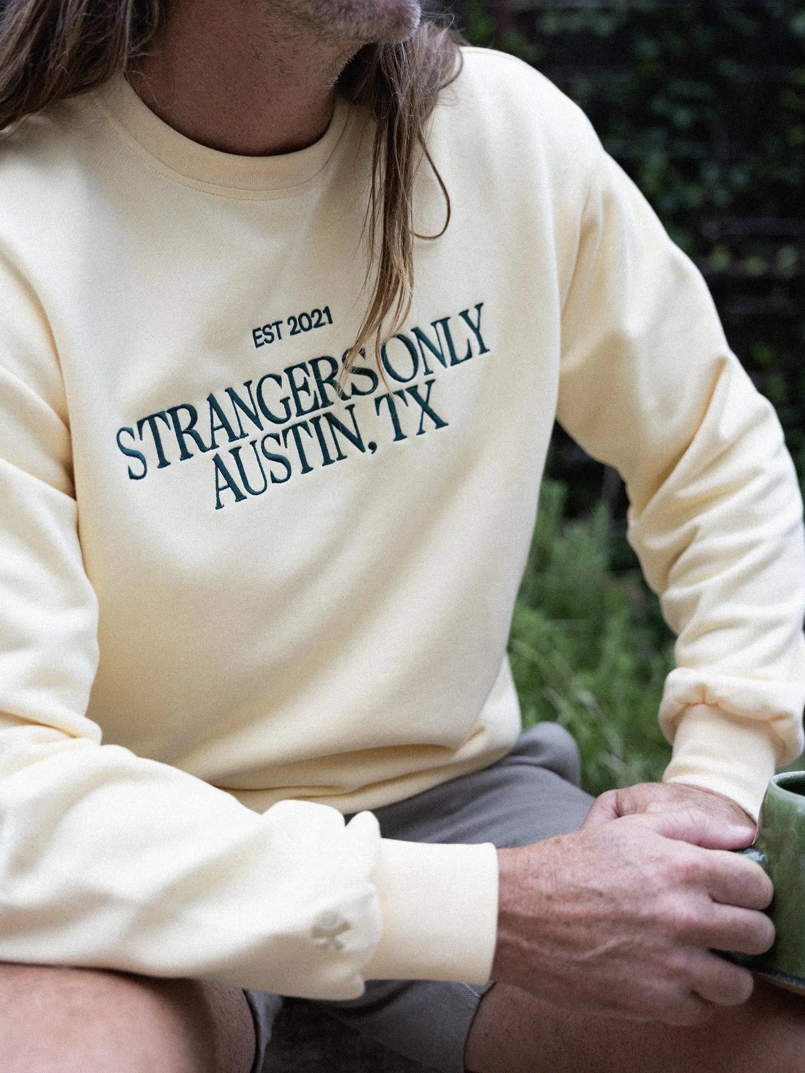 Strangers Only Maya Crewneck - Butter