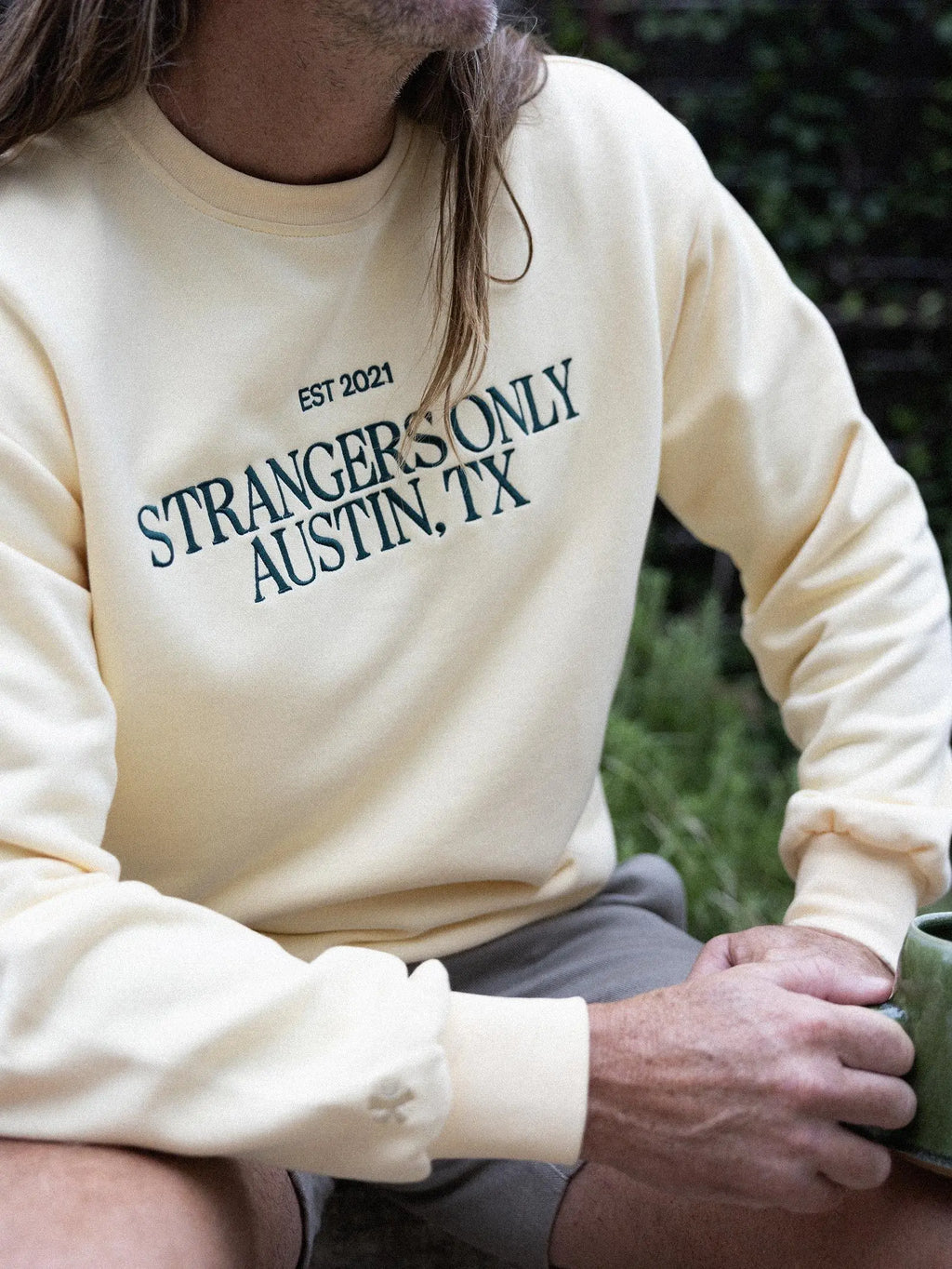 Strangers Only Maya Crewneck - Butter