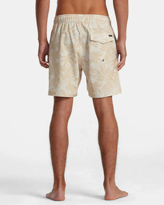 RVCA VA Elastic Waist Boardshort 17" - Natural