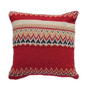 Multicolor Chenille Pillow