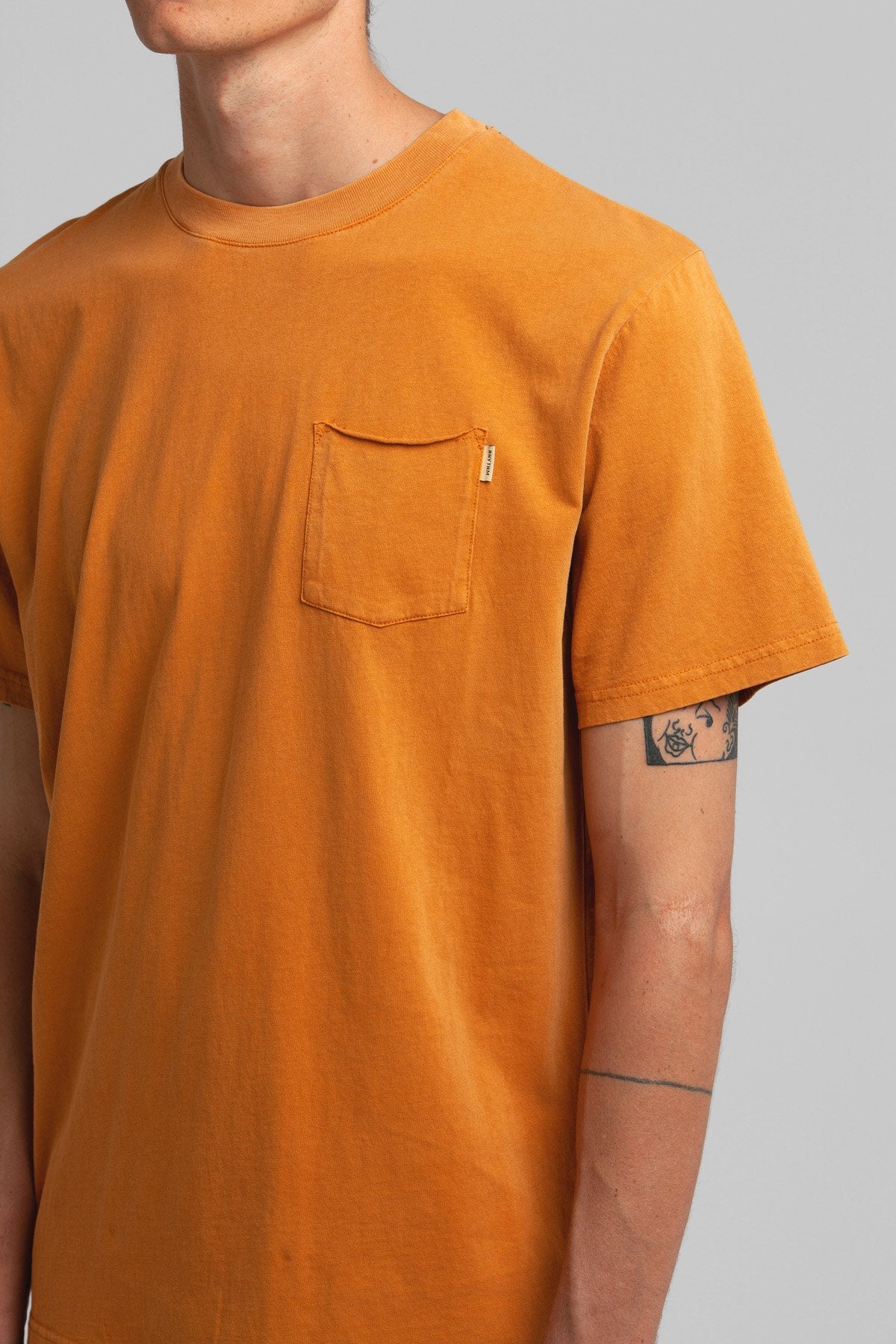 Everyday Wash T-Shirt - Sun Orange