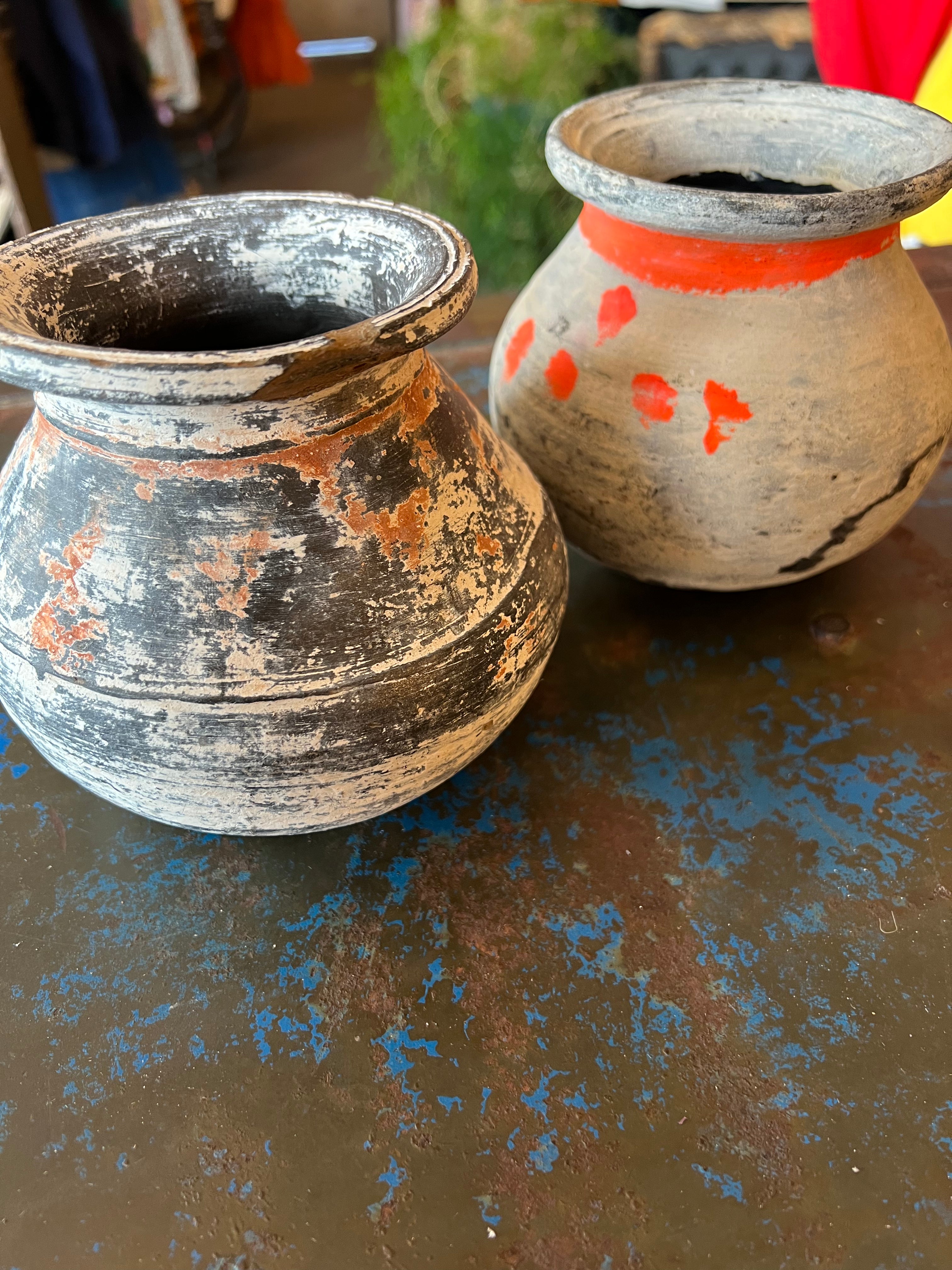 Painted Clay Pots (SM)