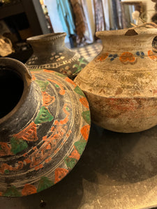 Painted Clay Pots (Med)