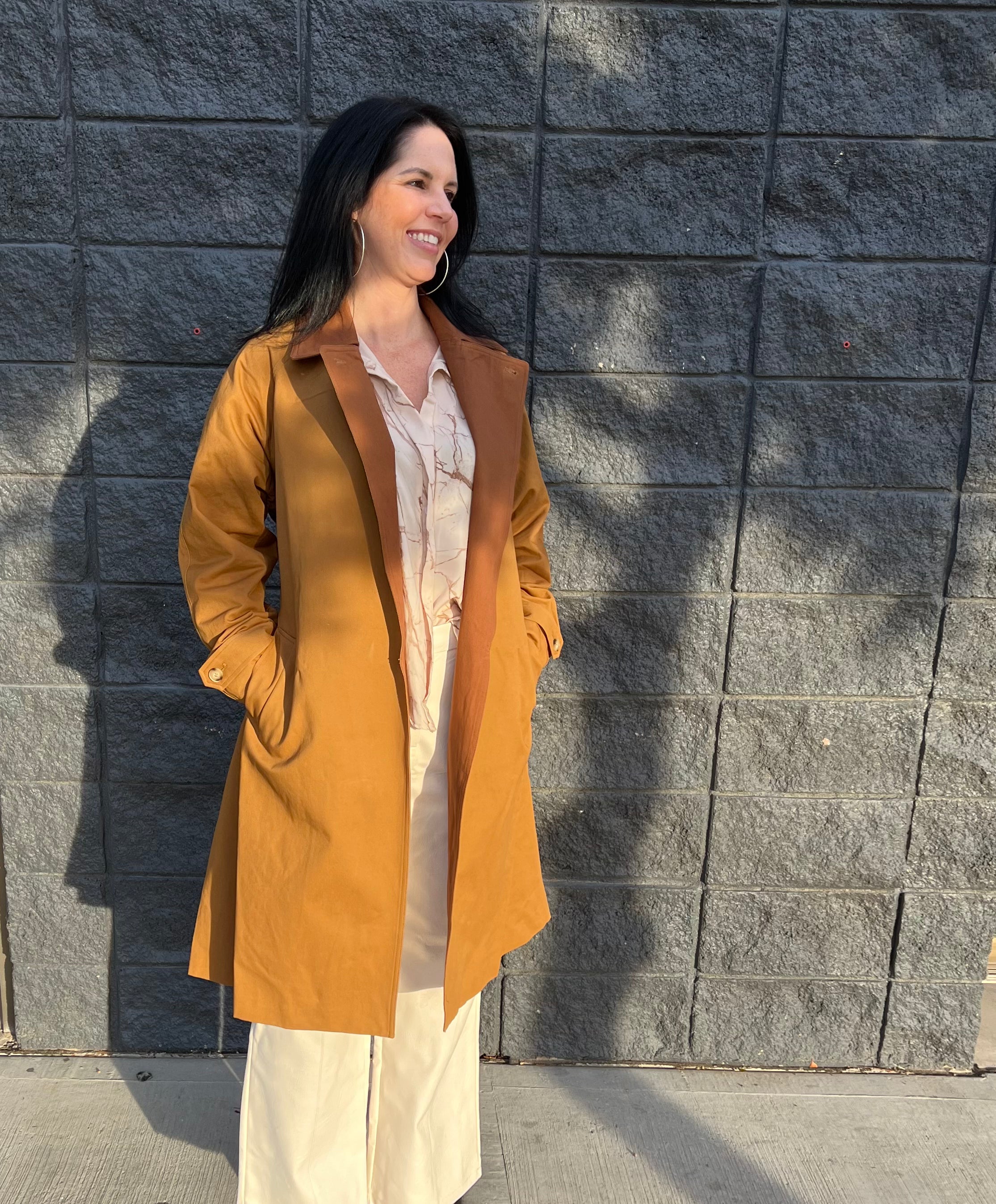 FRNCH Hermine Trench Coat The Good Wolf Lifestyle Co