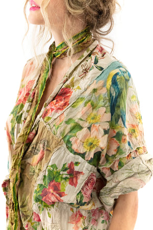 Patchwork Bird Viji Kimono