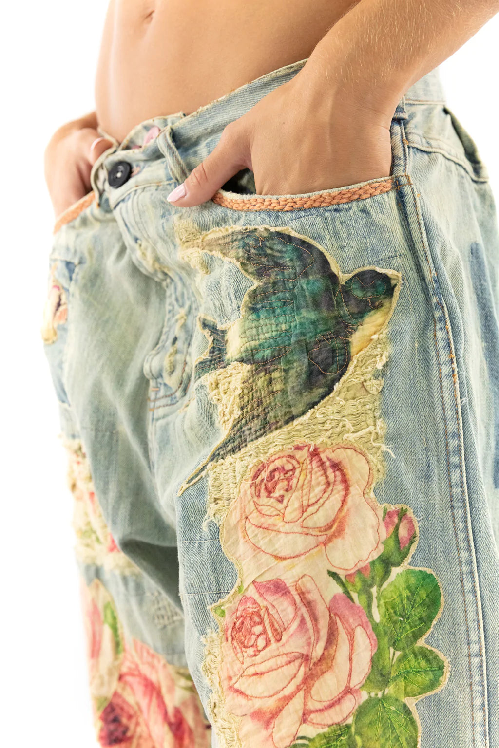 Miner Denims w/Bird Applique