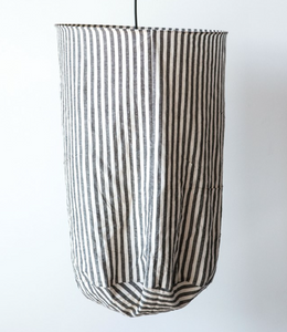 Black & White Stripe Pendant Lamp