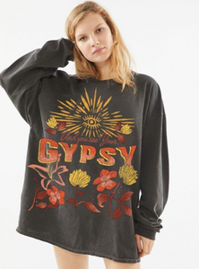 And You See Your Gypsy Oversized Longsleeve