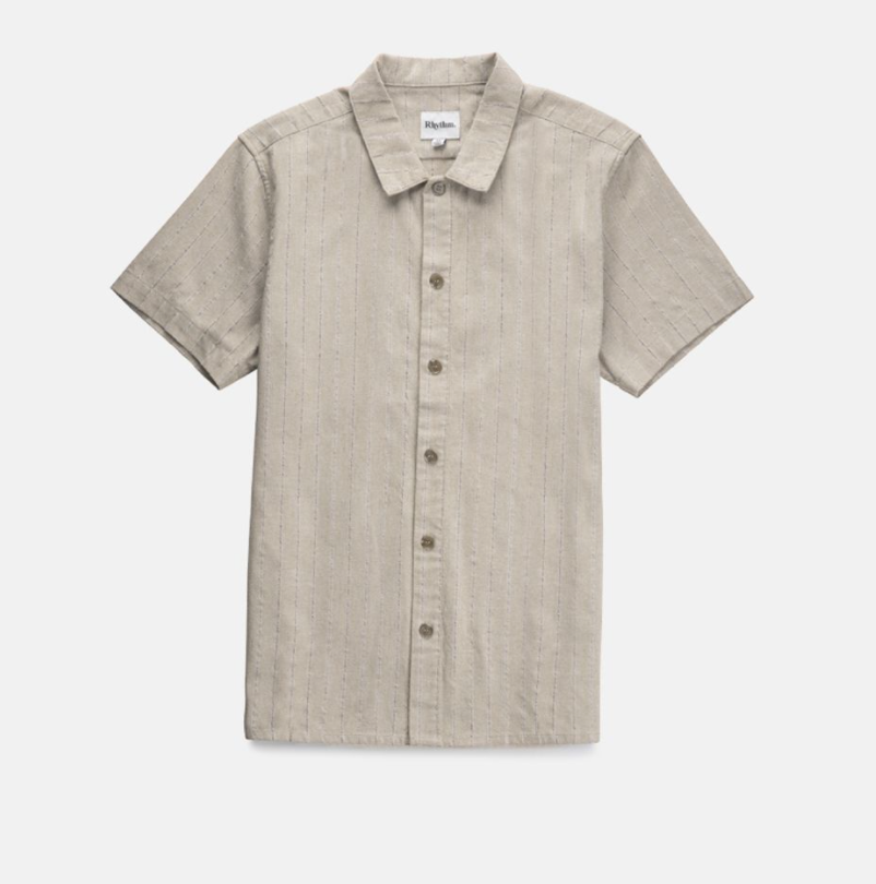 Linen Stripe SS Shirt