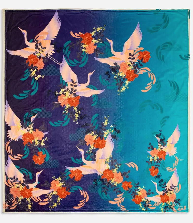 Heron Cozy Blanket