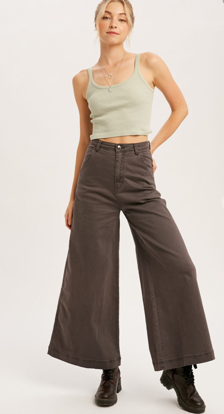 High Waist Extra Wide Leg Jeans