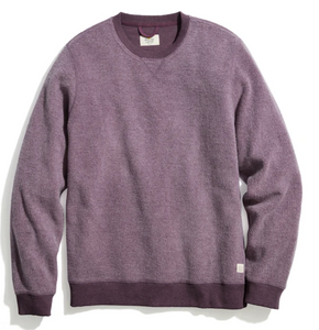 Purple Fleece Out Crew