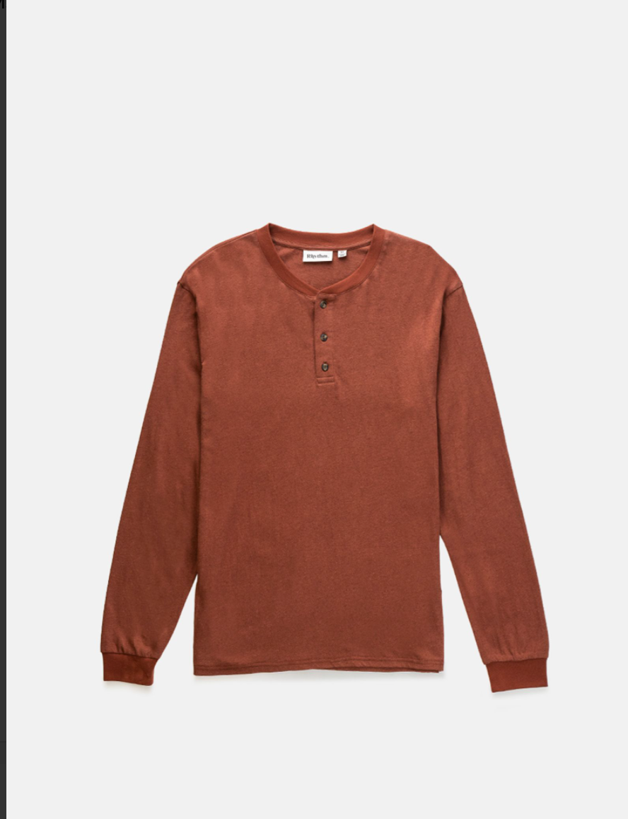 Linen LS Henley