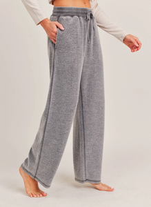 Fuzzy Mineral Washed Lounge Pants