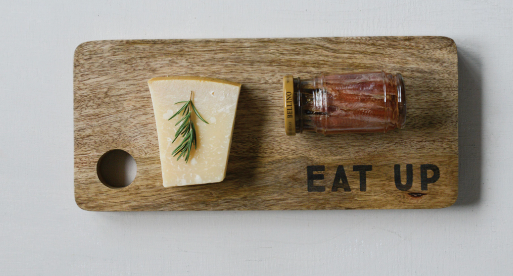 Eat Up Mango Wood Cheese/Cutting Board