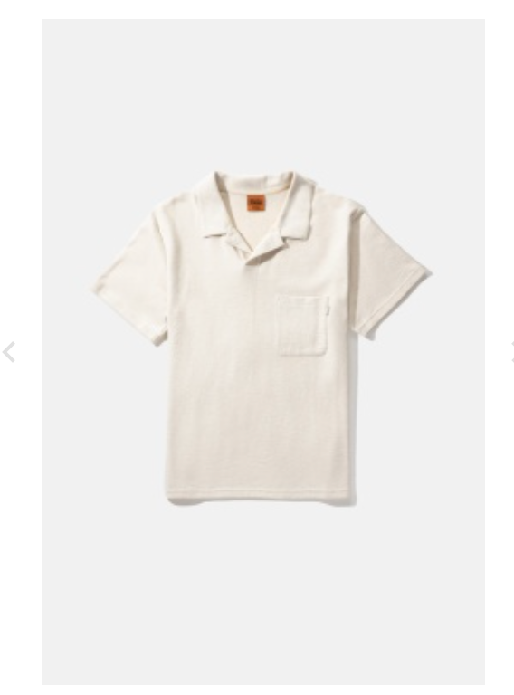 Vintage Terry SS Polo Natural