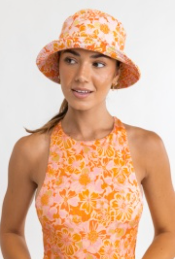 Evangeline Floral Bucket hat