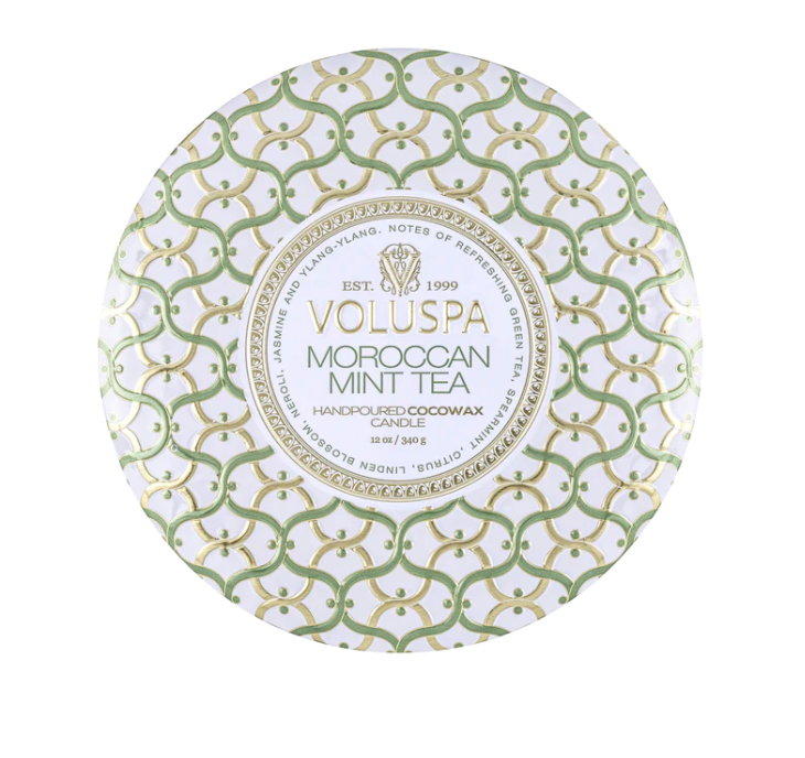 Moroccan Mint Tea 3-Wick Candle