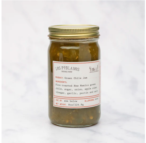 Los Poblanos Green Chili Jam