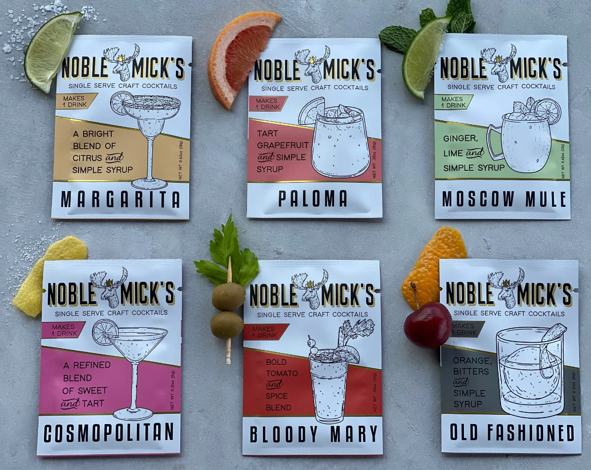 Noble Mick's Single Serve Drinks