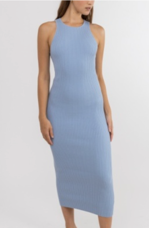 Olina Knit Midi Dress