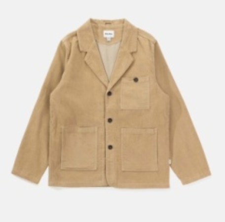 Rhythm Cord Blazer-Almond