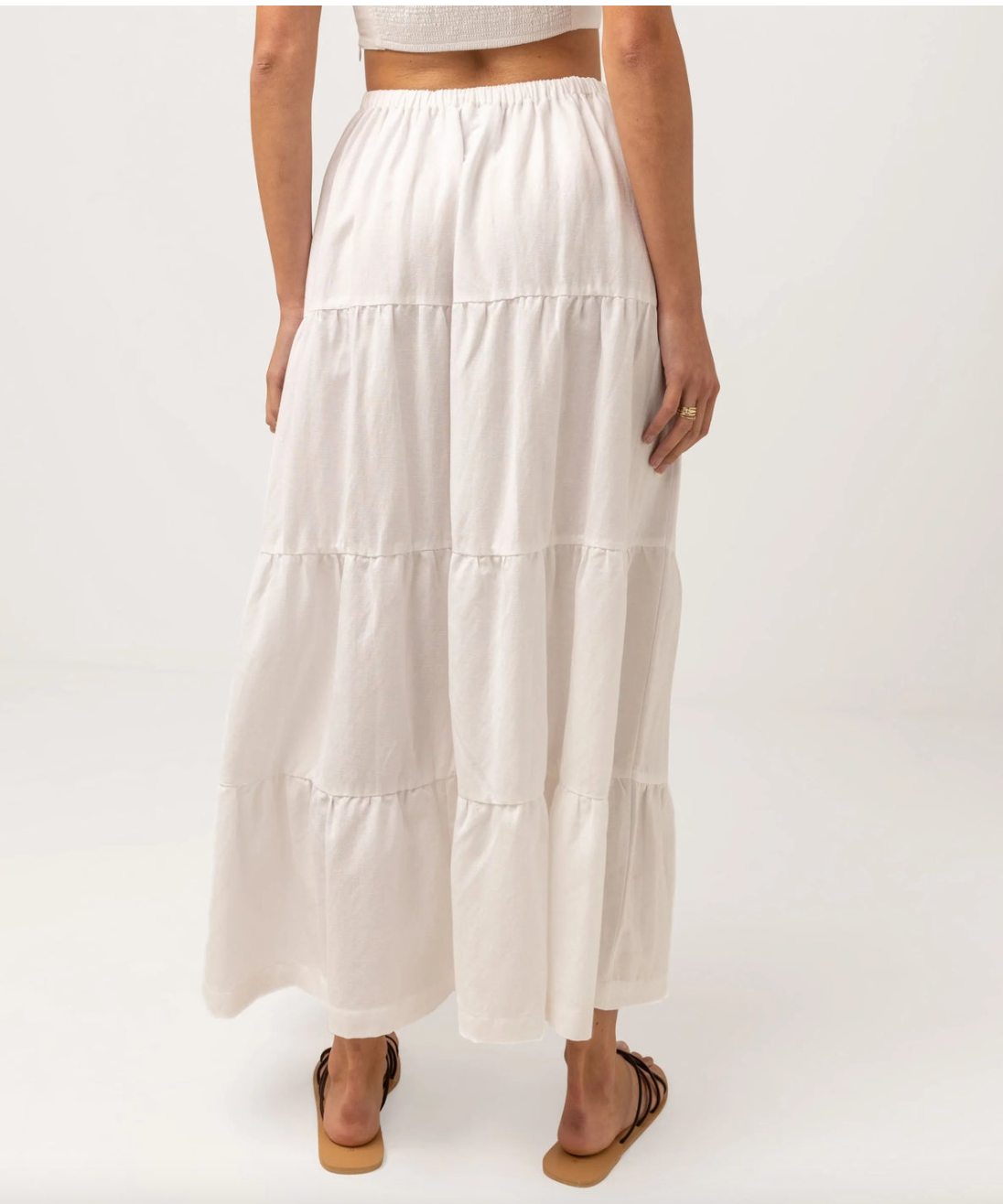 Vila tiered 2025 maxi skirt