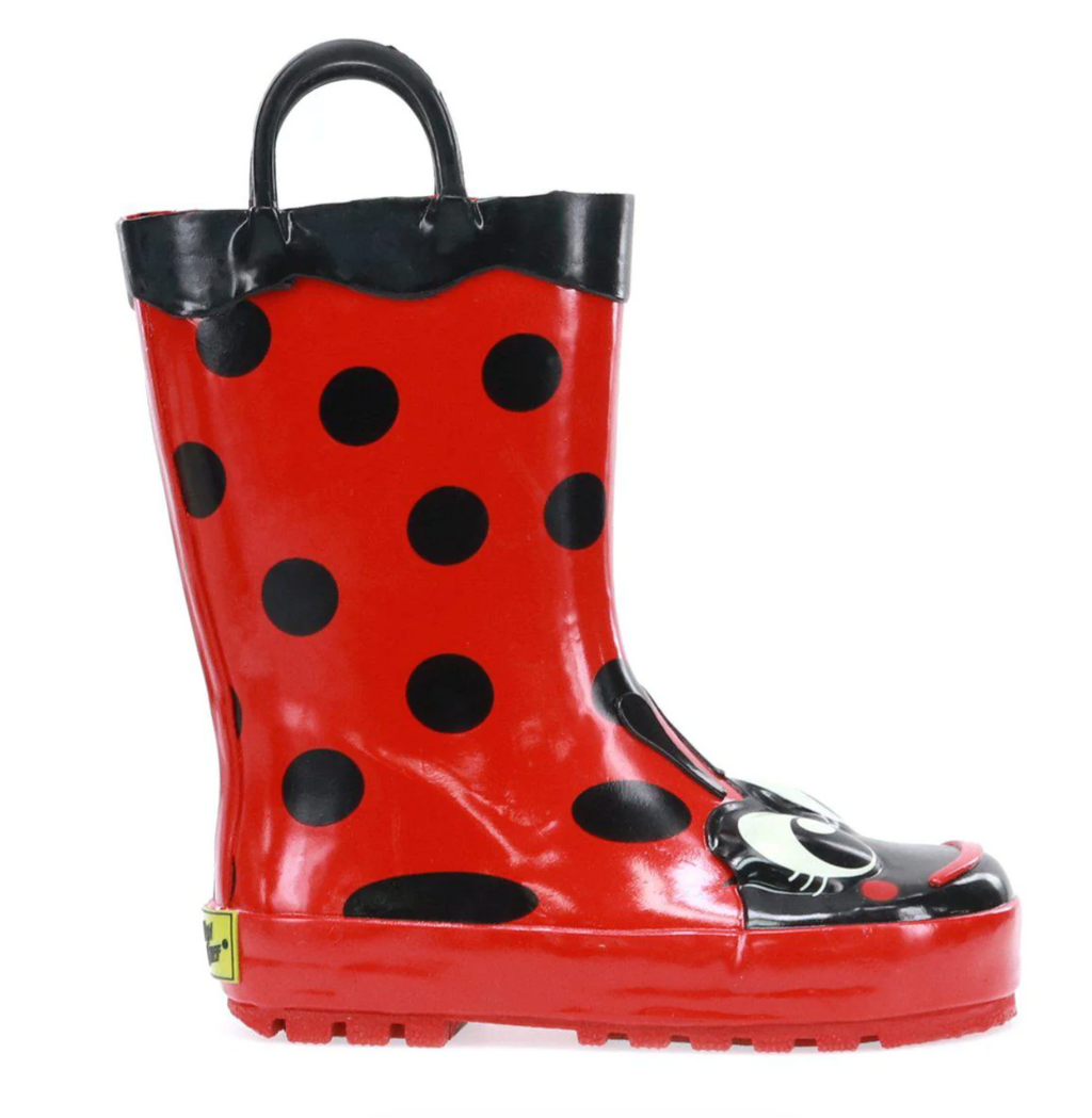 Lady Bug Rain Boot