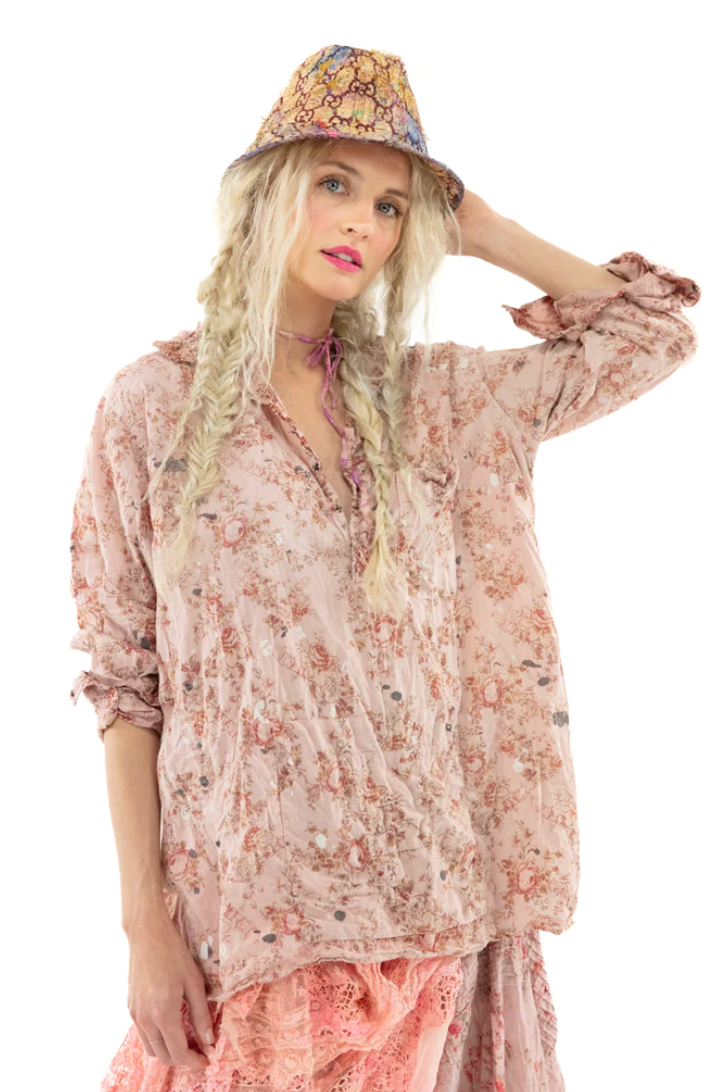 Magnolia Pearl-Floral Print Raya Shirt