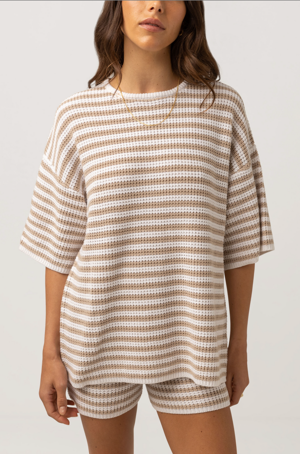 Corsica Knit Oversized Tee