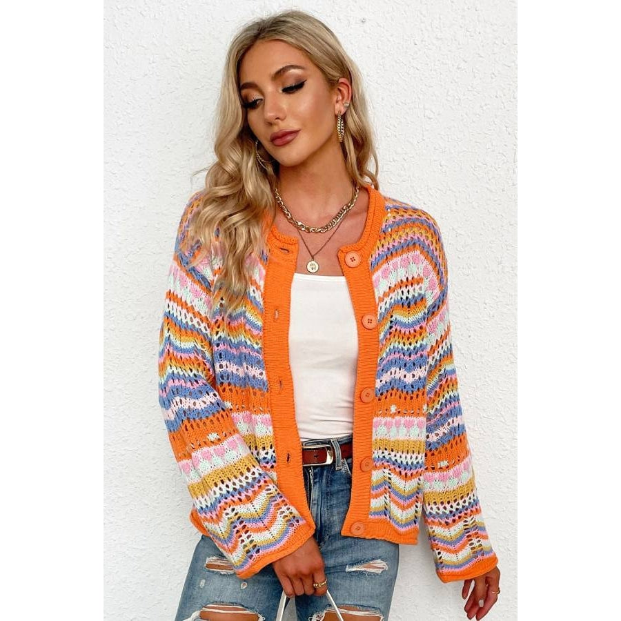 Lively Days Rainbow Cardigan