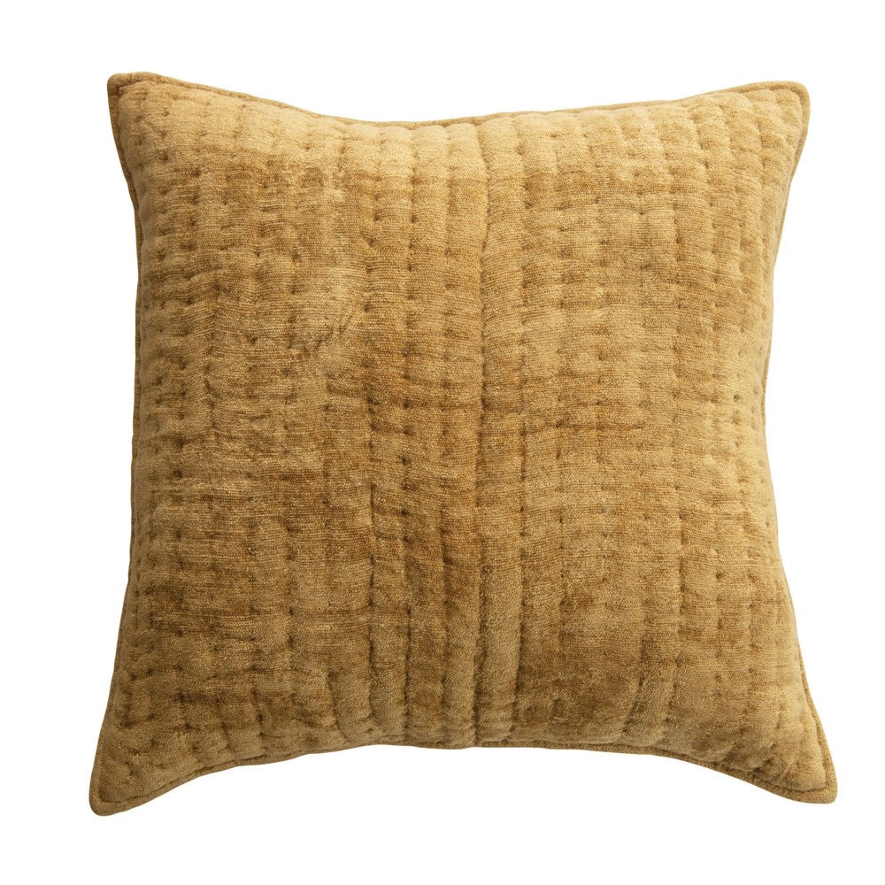 Mustard 20” Chenille Pillow