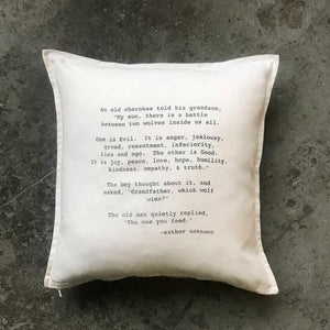 Cherokee Pillow