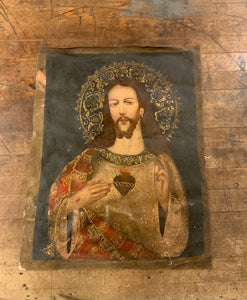Original Canvas Painting-Sacred Heart