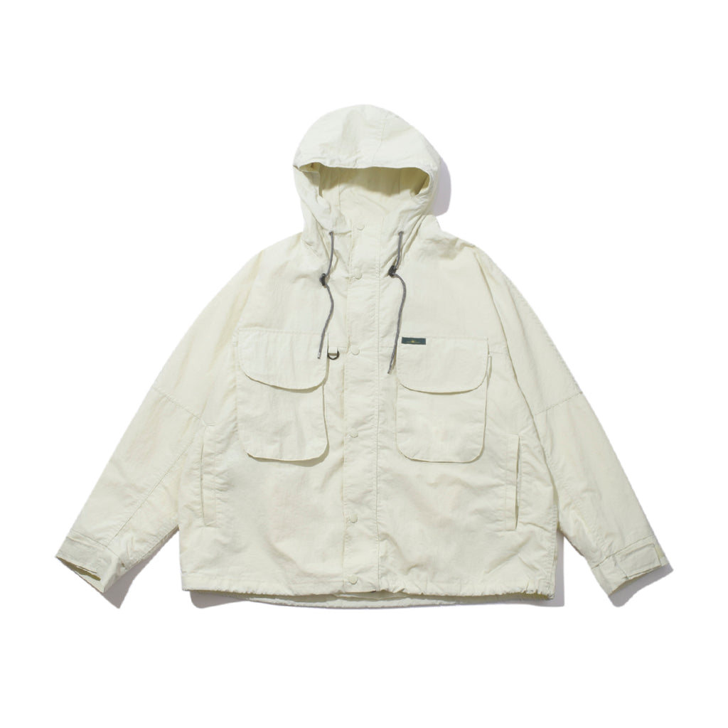 Kappy Pocket Windbreaker - Ivory