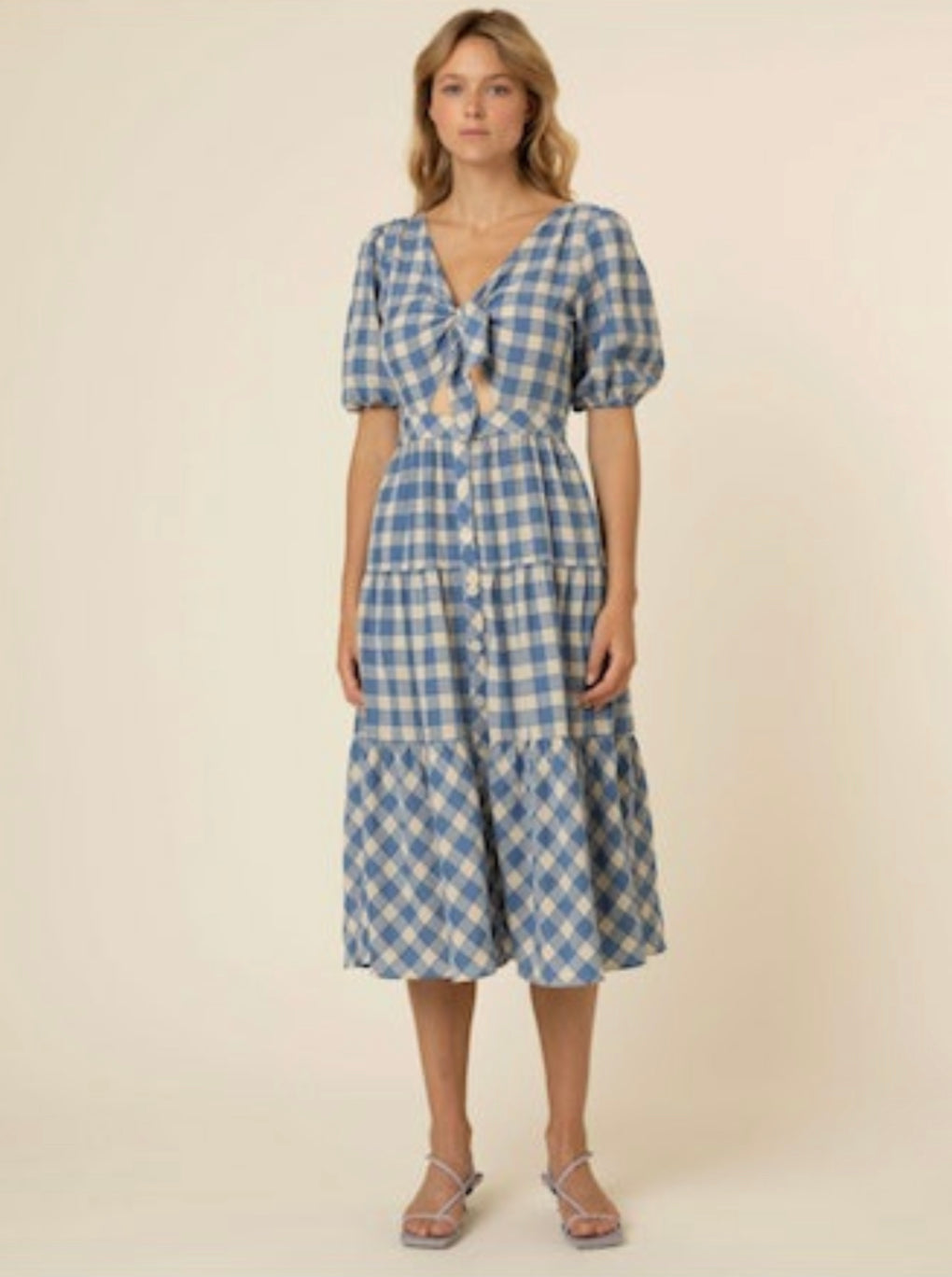 FRNCH-VICTOIRE LADIES WOVEN DRESS