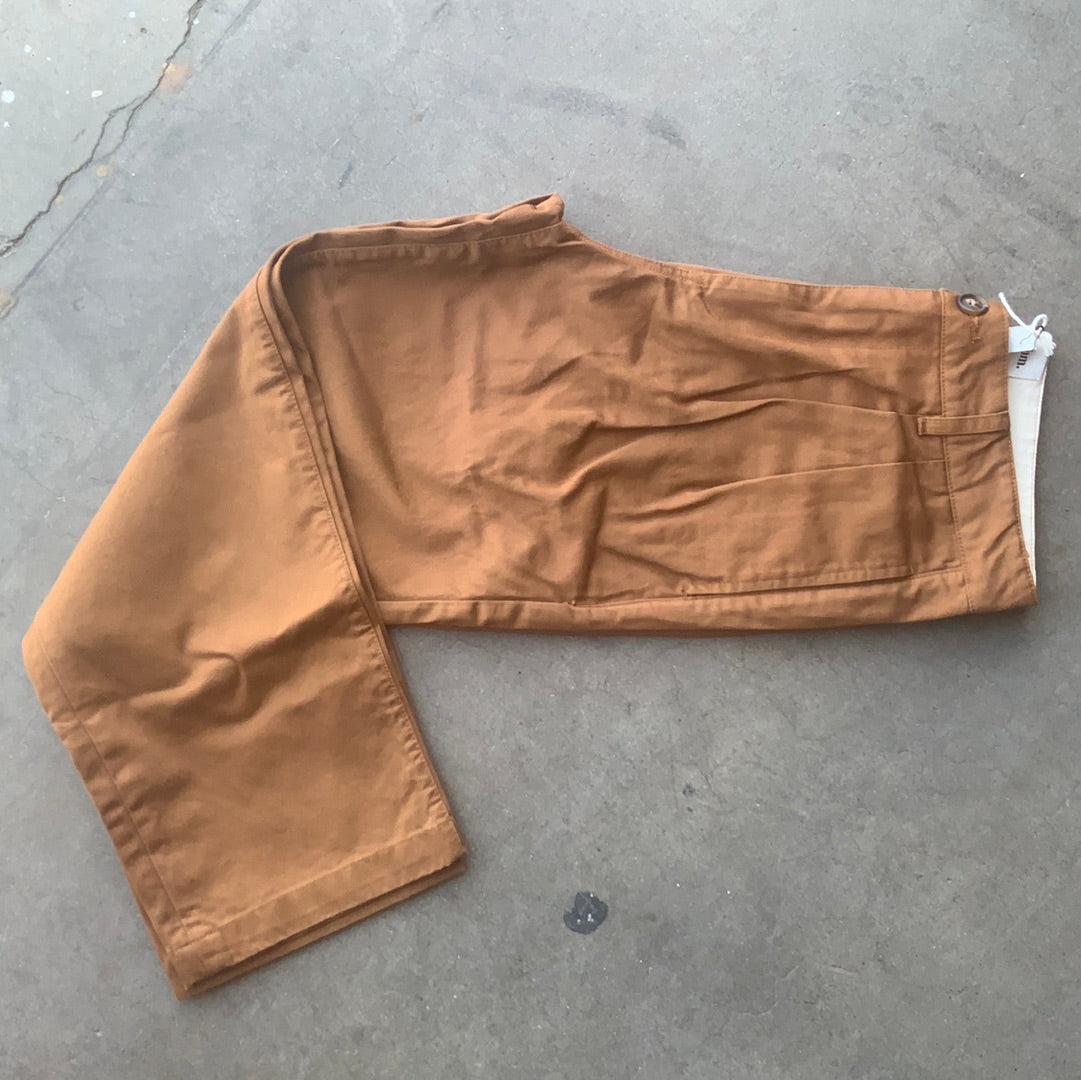 Double Pleat Twill Trouser