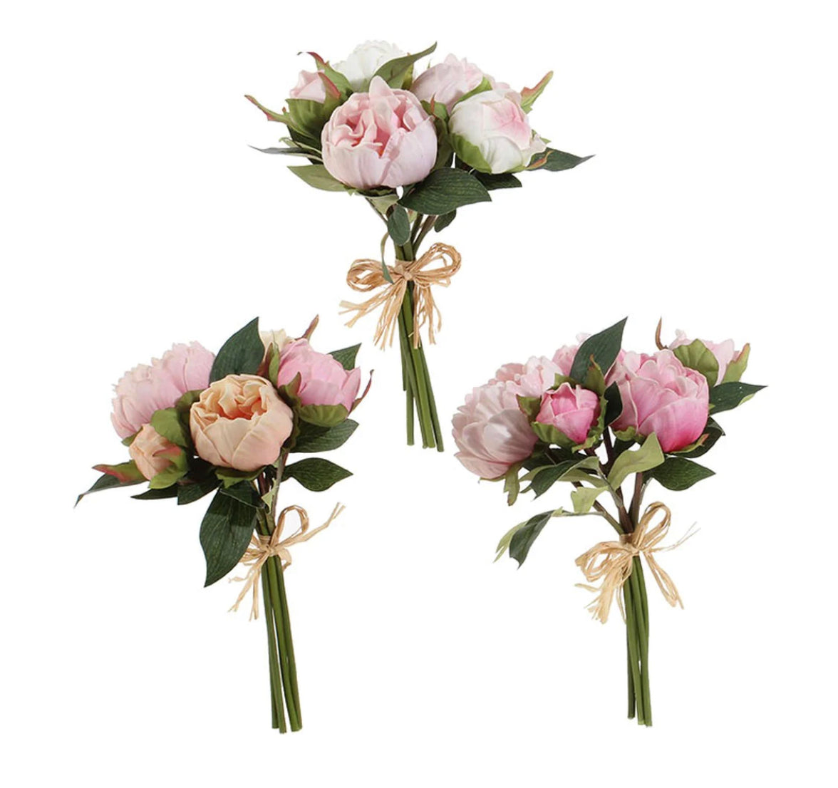 10.5” Real Touch Peony Bundle
