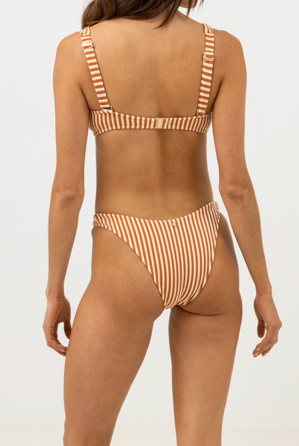 Rhythm Sunbather Stripe Bikini Bottoms